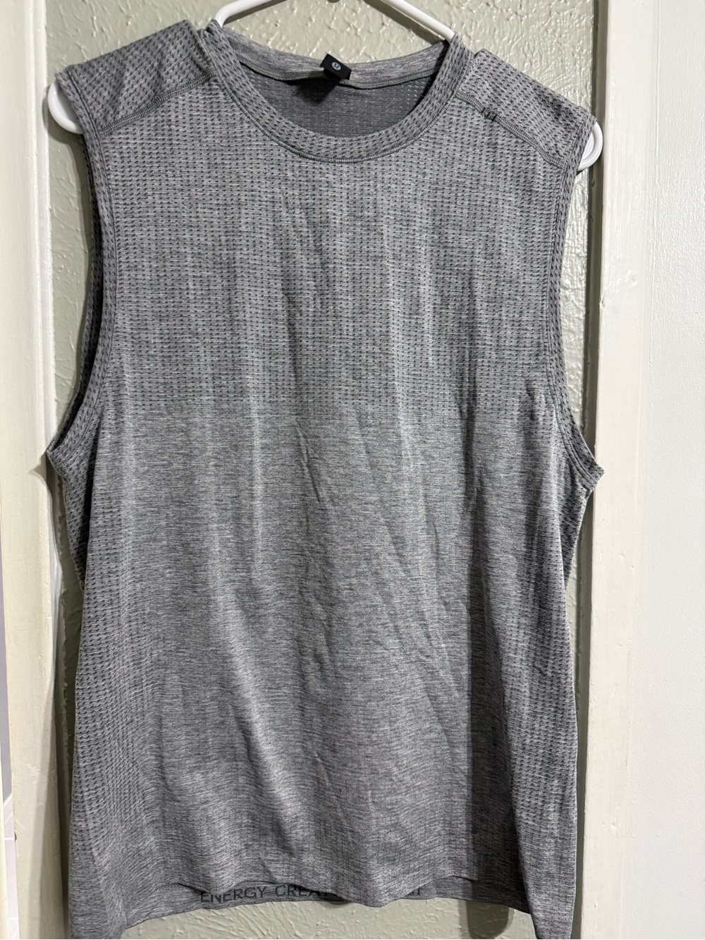 lululemon athletica Gray Sleeveless Performance Tank